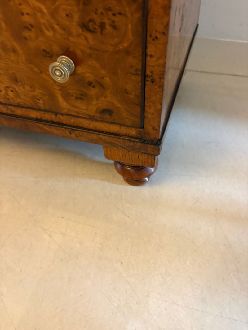 Antique George III 18th Century Quality Pollard Oak Slide and Turn Top Davenport Desk - Image 15